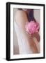 Female Holding a False Rose-Carolina Hernandez-Framed Photographic Print