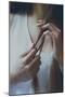 Female Holding Her Long Hair-Carolina Hernandez-Mounted Photographic Print