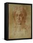 Female Idealized Head, 1520-1530-Michelangelo Buonarroti-Framed Stretched Canvas