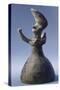Female Idol, Terracotta Statue from Petsofa-null-Stretched Canvas
