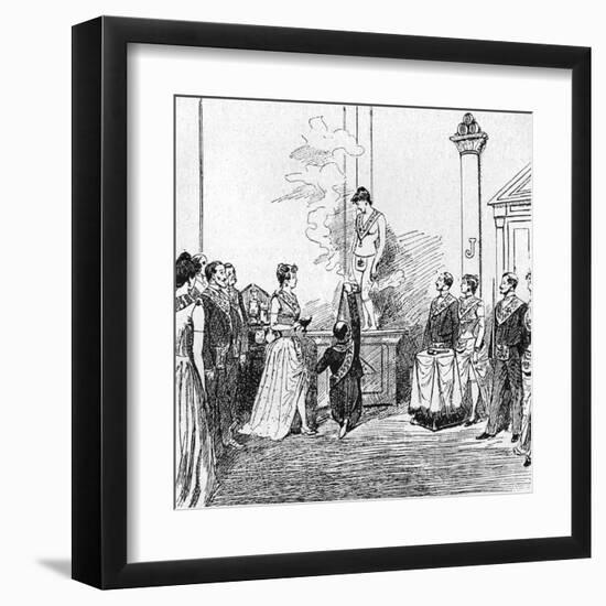 Female Initiation-null-Framed Art Print