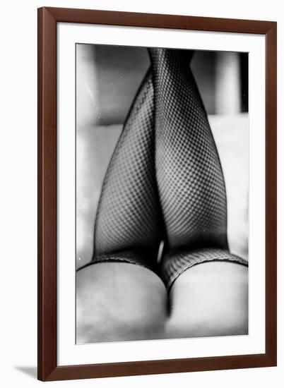 Female Legs in Tights-Rory Garforth-Framed Photographic Print