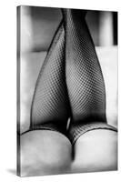 Female Legs in Tights-Rory Garforth-Stretched Canvas