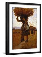 Female Loggers from San Rossore-null-Framed Giclee Print