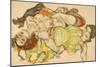 Female Lovers, 1915-Egon Schiele-Mounted Giclee Print