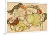 Female Lovers, 1915-Egon Schiele-Framed Giclee Print