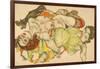 Female Lovers, 1915-Egon Schiele-Framed Giclee Print