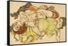 Female Lovers, 1915-Egon Schiele-Framed Stretched Canvas