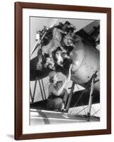 Female Mechanic Farley-null-Framed Photographic Print