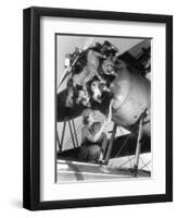 Female Mechanic Farley-null-Framed Photographic Print