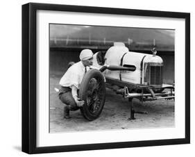 Female Mechanic-null-Framed Photographic Print