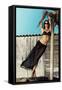 Female Model Wearing Bikini-Luis Beltran-Framed Stretched Canvas