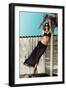 Female Model Wearing Bikini-Luis Beltran-Framed Photographic Print