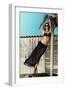 Female Model Wearing Bikini-Luis Beltran-Framed Photographic Print