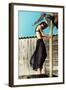 Female Model Wearing Bikini-Luis Beltran-Framed Photographic Print