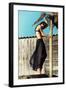 Female Model Wearing Bikini-Luis Beltran-Framed Photographic Print