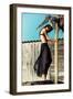 Female Model Wearing Bikini-Luis Beltran-Framed Photographic Print