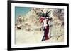 Female Model Wearing Feathers-Luis Beltran-Framed Photographic Print