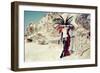 Female Model Wearing Feathers-Luis Beltran-Framed Photographic Print