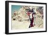 Female Model Wearing Feathers-Luis Beltran-Framed Photographic Print