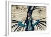 Female Model Wearing Feathers-Luis Beltran-Framed Photographic Print