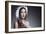 Female Model Wearing White Headdress-Luis Beltran-Framed Photographic Print