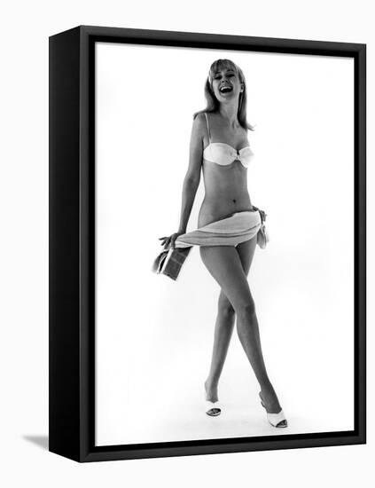 Female Model-null-Framed Stretched Canvas