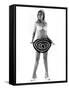 Female Model-null-Framed Stretched Canvas