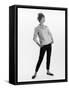 Female Model-null-Framed Stretched Canvas