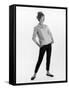 Female Model-null-Framed Stretched Canvas