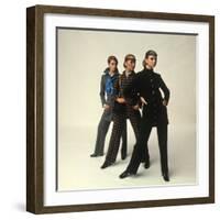 Female Models Wearing Pants Suit Fashions Designed by Yves Saint Laurent-Bill Ray-Framed Photographic Print