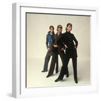 Female Models Wearing Pants Suit Fashions Designed by Yves Saint Laurent-Bill Ray-Framed Photographic Print