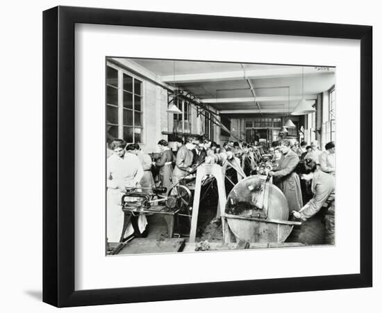 Female Munitions Workers, Shoreditch Technical Institute, London, 1915-null-Framed Photographic Print