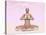 Female Musculature Performing Meditation Yoga Pose-null-Stretched Canvas