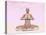 Female Musculature Performing Meditation Yoga Pose-null-Stretched Canvas