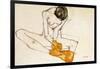 Female Nude, 1901-1918-Egon Schiele-Framed Giclee Print