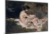 Female Nude, 1902-Ignacio Pinazo camarlench-Mounted Giclee Print