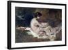 Female Nude, 1902-Ignacio Pinazo camarlench-Framed Giclee Print