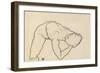 Female Nude, 1918-Egon Schiele-Framed Giclee Print