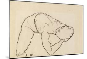 Female Nude, 1918-Egon Schiele-Mounted Giclee Print