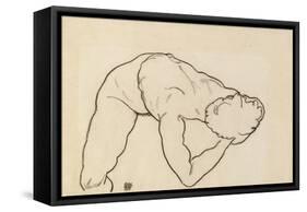 Female Nude, 1918-Egon Schiele-Framed Stretched Canvas