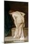 Female Nude (after bathing), ca. 1869-Eduardo Rosales-Mounted Giclee Print