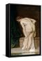 Female Nude (after bathing), ca. 1869-Eduardo Rosales-Framed Stretched Canvas