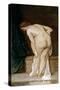 Female Nude (after bathing), ca. 1869-Eduardo Rosales-Stretched Canvas