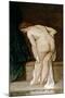 Female Nude (after bathing), ca. 1869-Eduardo Rosales-Mounted Giclee Print