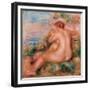 Female Nude in a Landscape, 1915-Pierre-Auguste Renoir-Framed Giclee Print