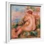 Female Nude in a Landscape, 1915-Pierre-Auguste Renoir-Framed Giclee Print