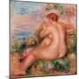 Female Nude in a Landscape, 1915-Pierre-Auguste Renoir-Mounted Giclee Print