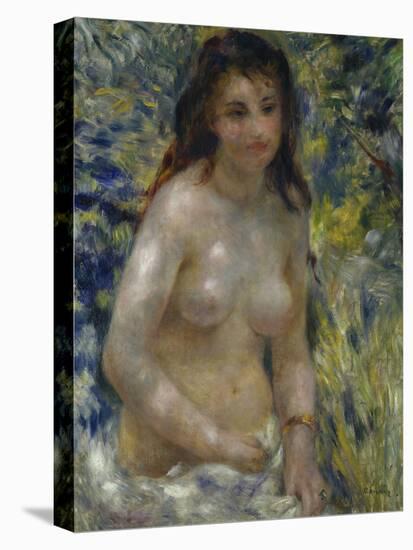 Female Nude in the Sun, c.1875-Pierre-Auguste Renoir-Stretched Canvas