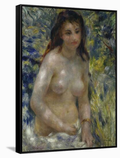 Female Nude in the Sun, c.1875-Pierre-Auguste Renoir-Framed Stretched Canvas